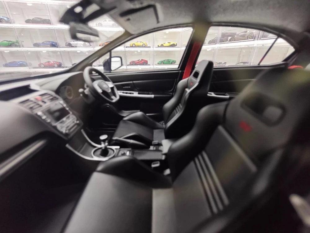 [Ignition] 1:18 Subaru 2017 WRX CBA-VAB STI grigio modellino di auto resina