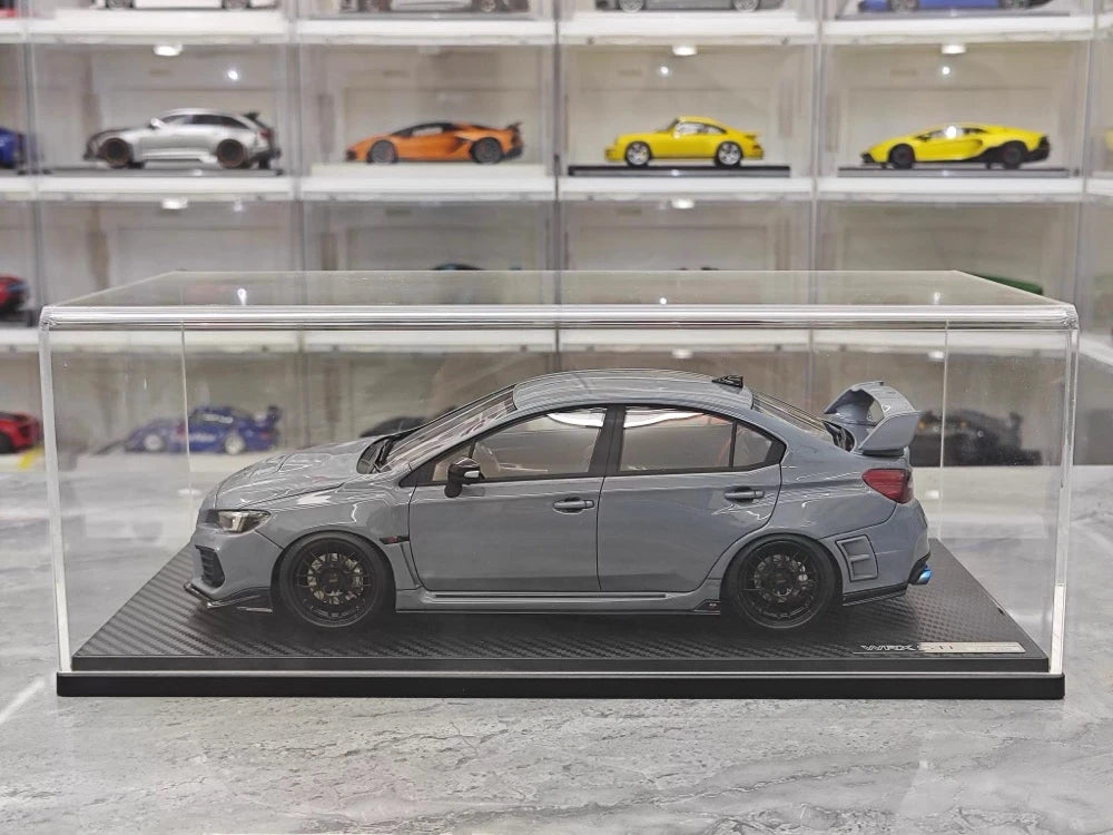 [Ignition] 1:18 Subaru 2017 WRX CBA-VAB STI gris voiture miniature Resin