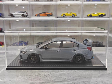 [Ignition] 1:18 Subaru 2017 WRX CBA-VAB STI Gray Model Car Resin