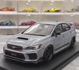 [Ignition] 1:18 Subaru 2017 WRX CBA-VAB STI gris voiture miniature Resin