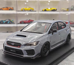 [Ignition] 1:18 Subaru 2017 WRX CBA-VAB STI grigio modellino di auto resina