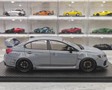 [Ignition] 1:18 Subaru 2017 WRX CBA-VAB STI gris voiture miniature Resin
