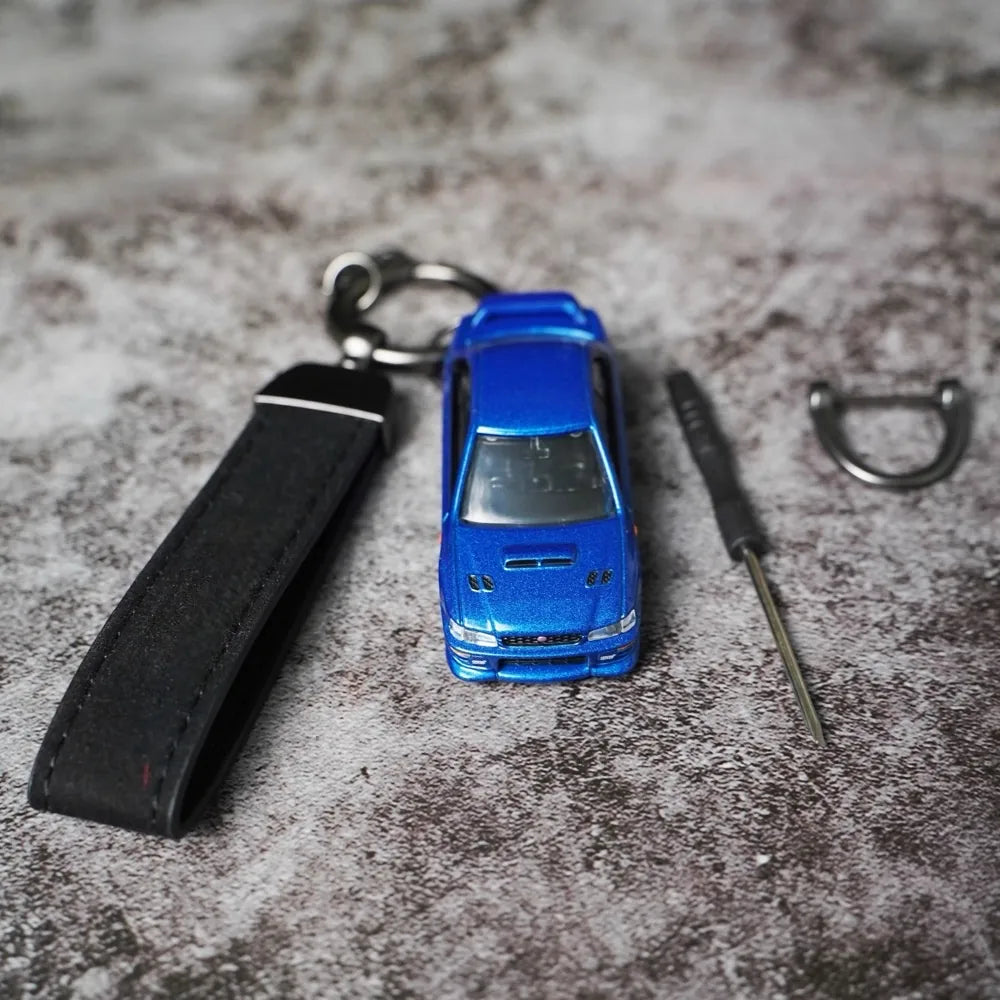 Impreza WRX STI GC8 WRC Keychains 1:64 モデルカー Keychain