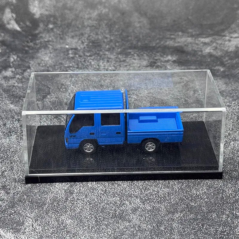 1:64 Isuzu 1993 Elf NKR DualCab Flatbed Blue