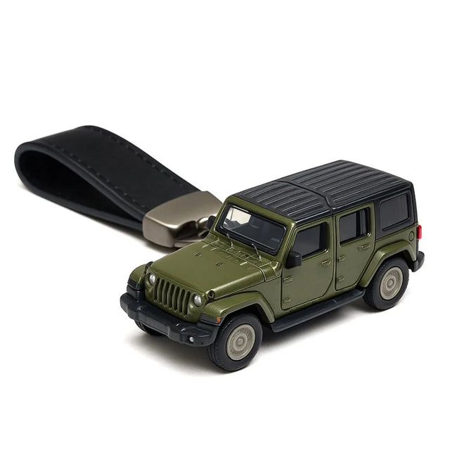 Jeep Wrangler Keychains 1:64 Model Car Keychain