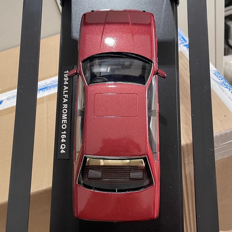 [KK Scale] 1:18 Alfa Romeo 1994 164 Q4 Red Model Car Die-Cast