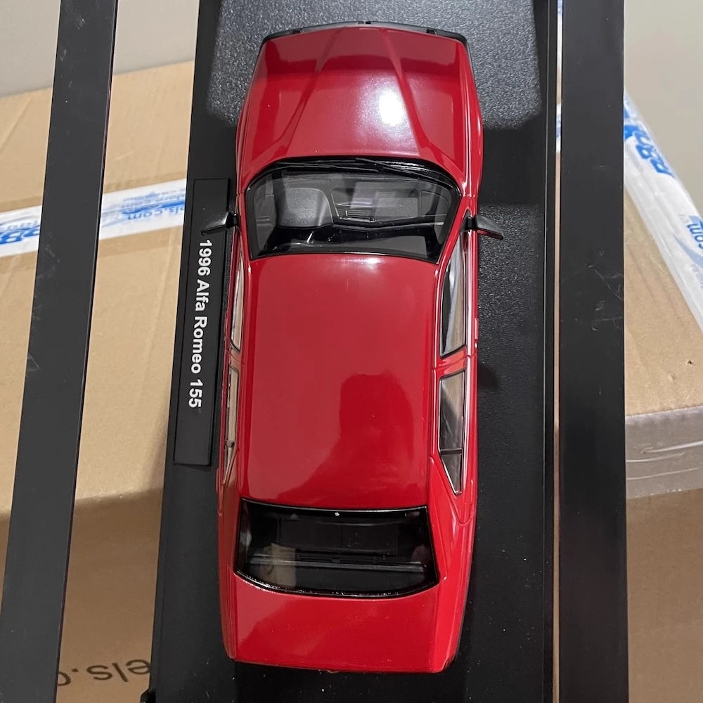 [KK Scale] 1:18 Alfa Romeo 1996 155 Red Model Car Die-Cast