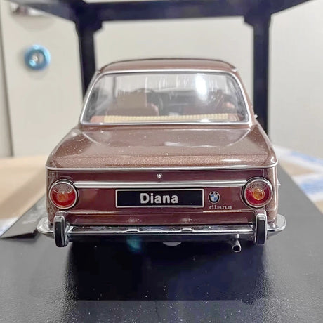 [KK échelle] 1:18 BMW 1970 2002 ti Diana marron voiture miniature Die-Cast