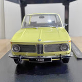 [KK Scale] 1:18 BMW 1971 1602 Yellow Model Car Die-Cast