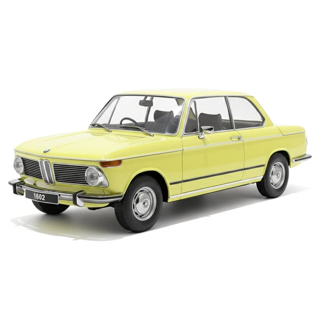 [KK Scale] 1:18 BMW 1971 1602 Yellow Model Car Die-Cast
