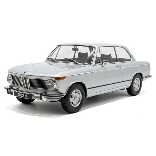 [KK Scale] 1:18 BMW 1971 2002 Ti Silver Model Car Die-Cast