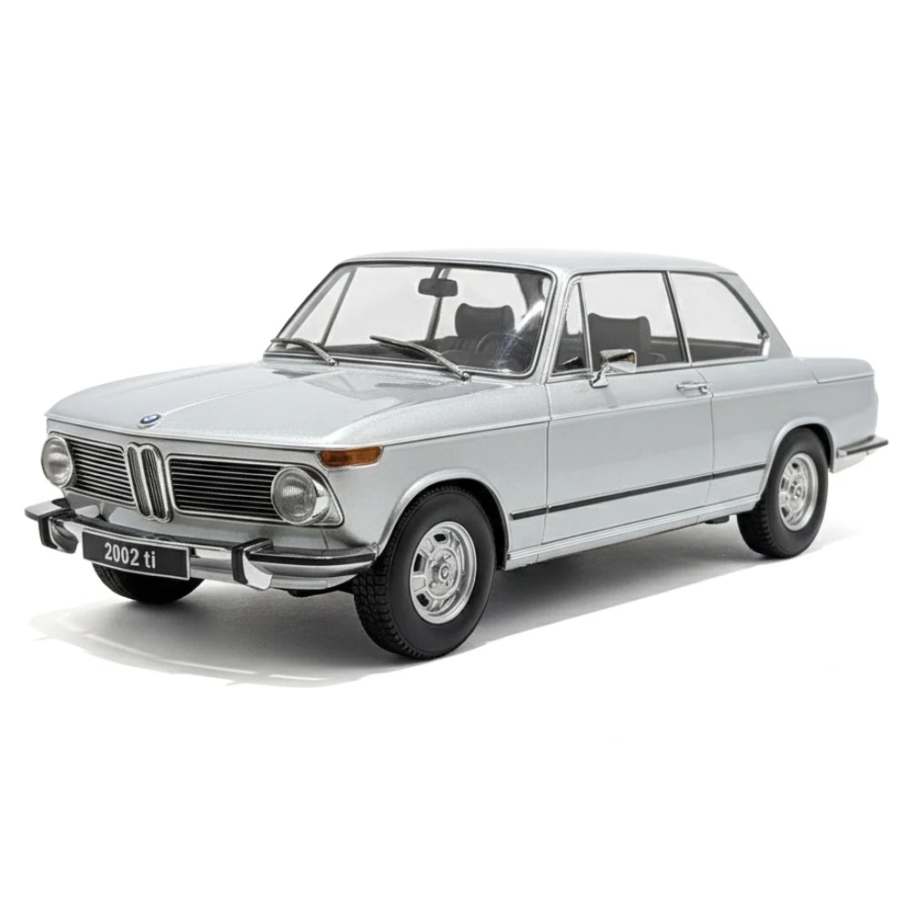 [KK Scale] 1:18 BMW 1971 2002 Ti Silver Model Car Die-Cast