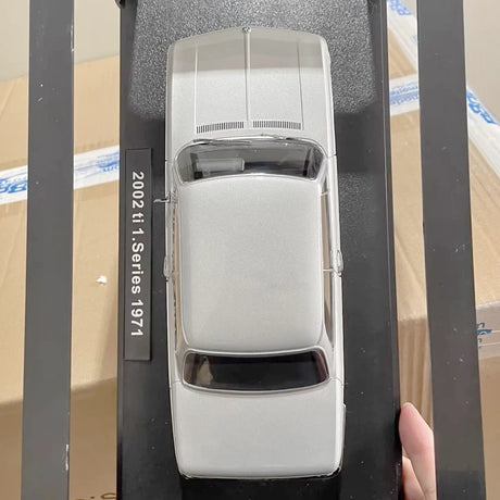 [KK échelle] 1:18 BMW 1971 2002 Ti argent voiture miniature Die-Cast