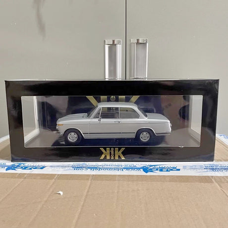 [KK échelle] 1:18 BMW 1971 2002 Ti argent voiture miniature Die-Cast