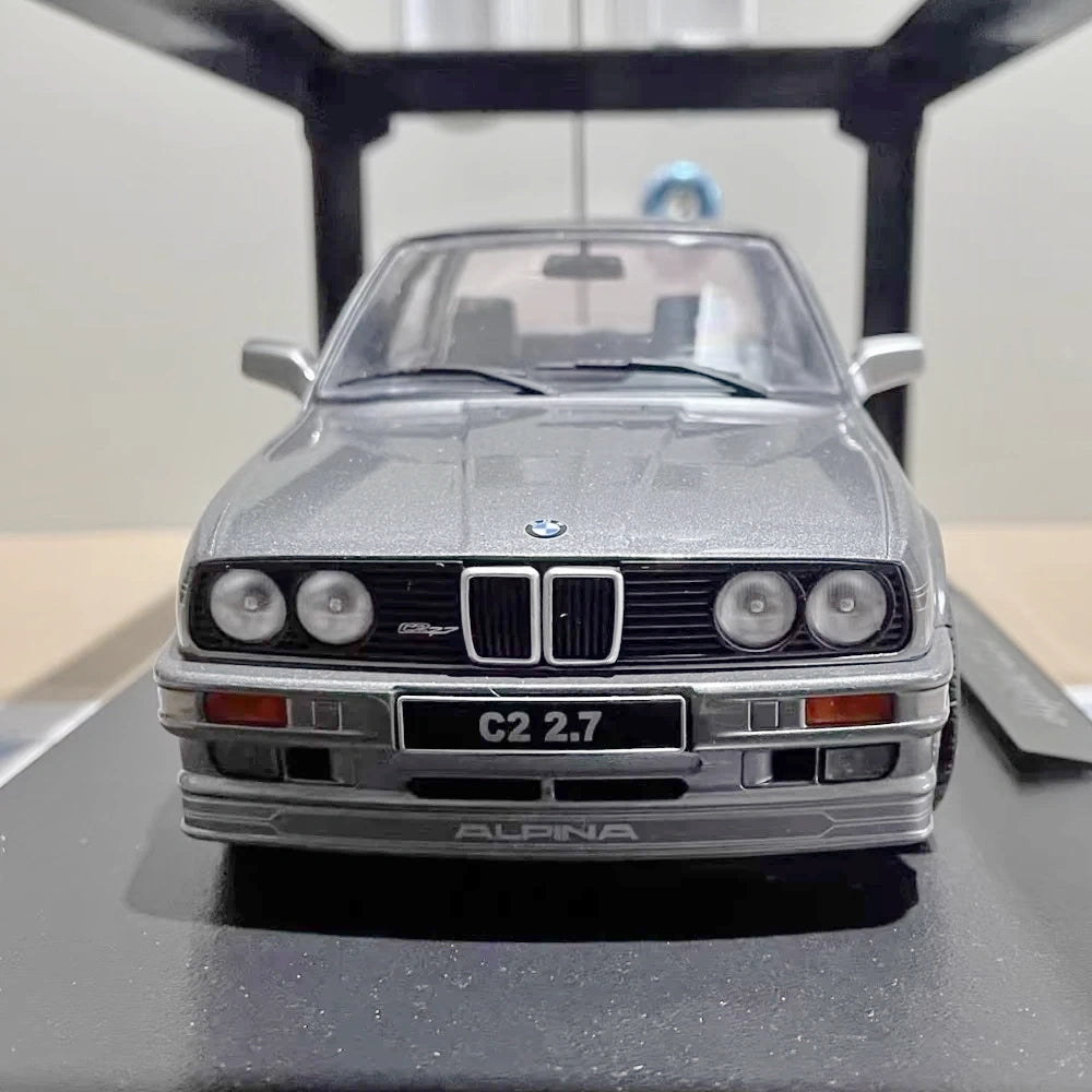 [KK Scala] 1:18 BMW 1988 E30 Alpina C2 2.7 grigio modellino di auto Die-Cast