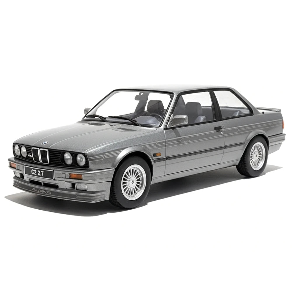 [KK Scala] 1:18 BMW 1988 E30 Alpina C2 2.7 grigio modellino di auto Die-Cast