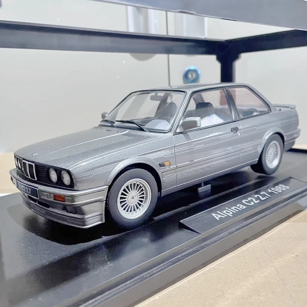 [KK Scala] 1:18 BMW 1988 E30 Alpina C2 2.7 grigio modellino di auto Die-Cast