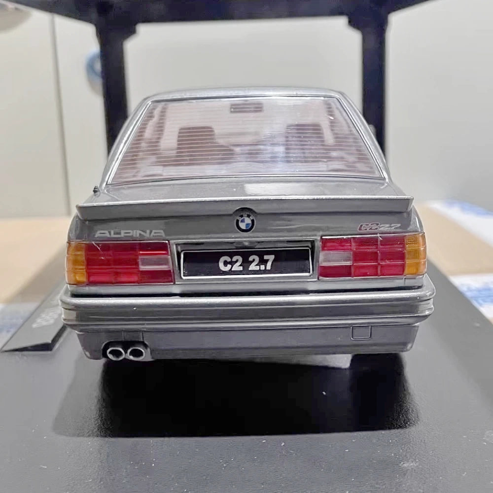 [KK Scala] 1:18 BMW 1988 E30 Alpina C2 2.7 grigio modellino di auto Die-Cast