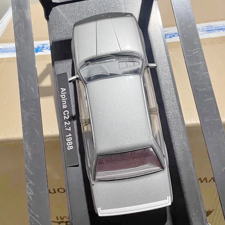 [KK échelle] 1:18 BMW 1988 E30 Alpina C2 2.7 gris voiture miniature Die-Cast