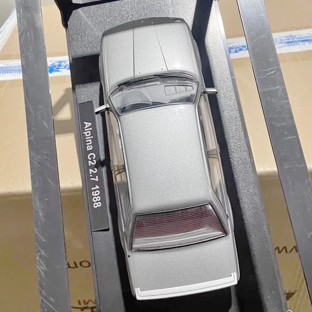 [KK Scala] 1:18 BMW 1988 E30 Alpina C2 2.7 grigio modellino di auto Die-Cast