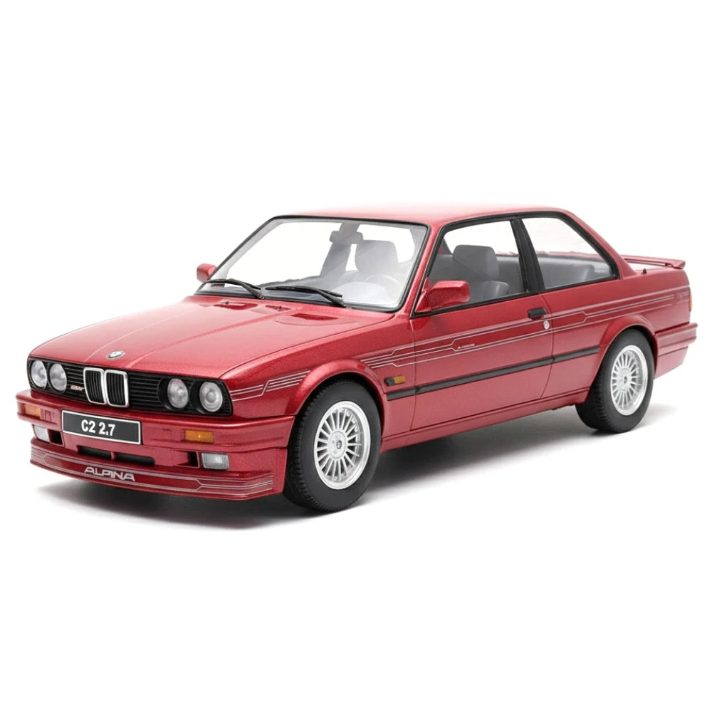 [KK Scale] 1:18 BMW 1988 E30 Alpina C2 2.7 Red Model Car Die-Cast