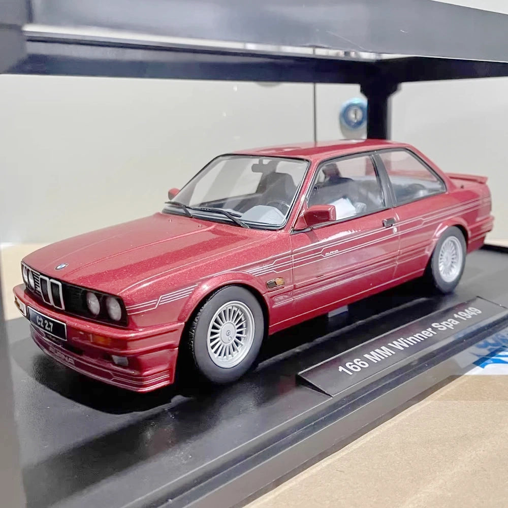 [KK Scale] 1:18 BMW 1988 E30 Alpina C2 2.7 Red Model Car Die-Cast