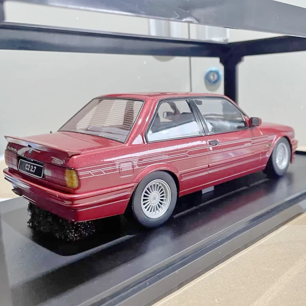 [KK Scale] 1:18 BMW 1988 E30 Alpina C2 2.7 Red Model Car Die-Cast