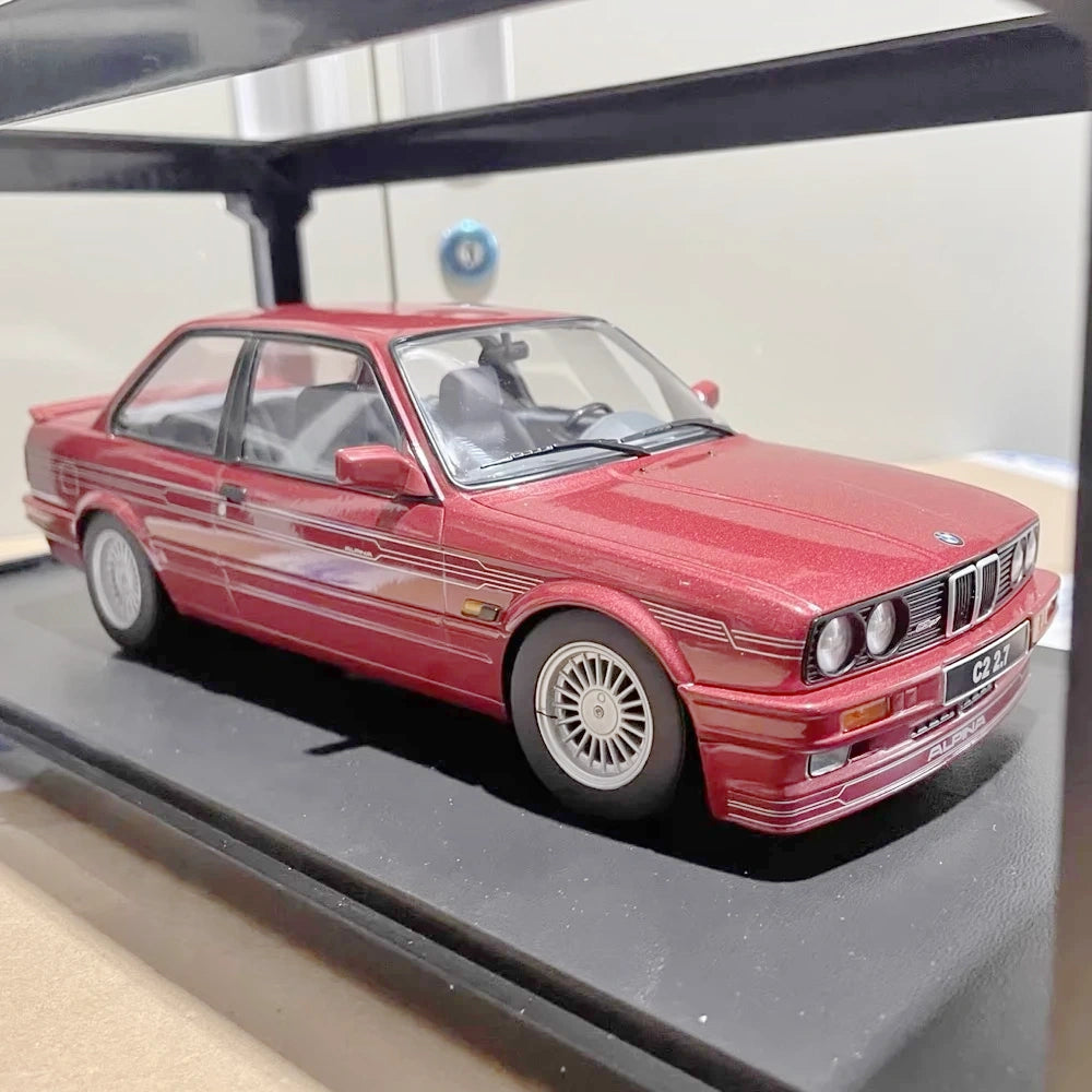 [KK Scale] 1:18 BMW 1988 E30 Alpina C2 2.7 Red Model Car Die-Cast