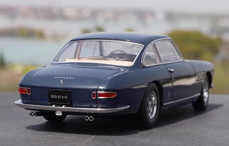 [KK Scale] 1:18 Ferrari 1964 330 GT 2+2 Series I Blue Model Car Die-Cast