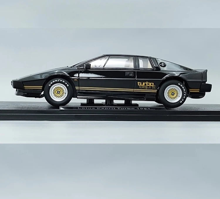 [KK Scale] 1:18 Lotus 1990 Esprit Black Model Car Die-Cast