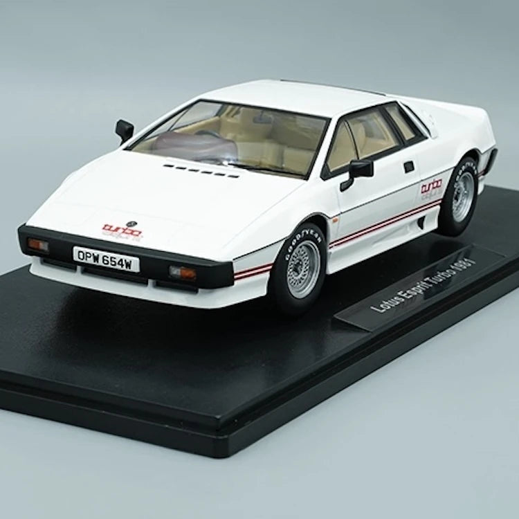[KK Scale] 1:18 Lotus 1990 Esprit White Model Car Die-Cast