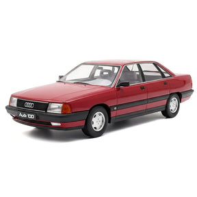 [KK Scale] 1:18 Audi 1989 100 C3 Red Model Car Die-Cast