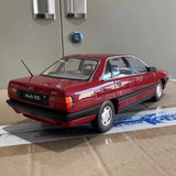 [KK Scale] 1:18 Audi 1989 100 C3 Red Model Car Die-Cast
