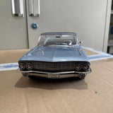 KK Scale Cadillac 1961 DeVille Series 62 Coupe Blue 1:18 – Collectible Diecast Model Die-Cast