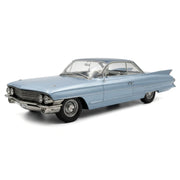 KK Scale Cadillac 1961 DeVille Series 62 Coupe Blue 1:18 – Collectible Diecast Model