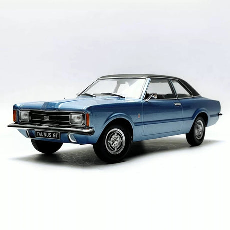 [KK Schaal] 1:18 Ford 1971 Taunus GT blauw modelauto Die-Cast