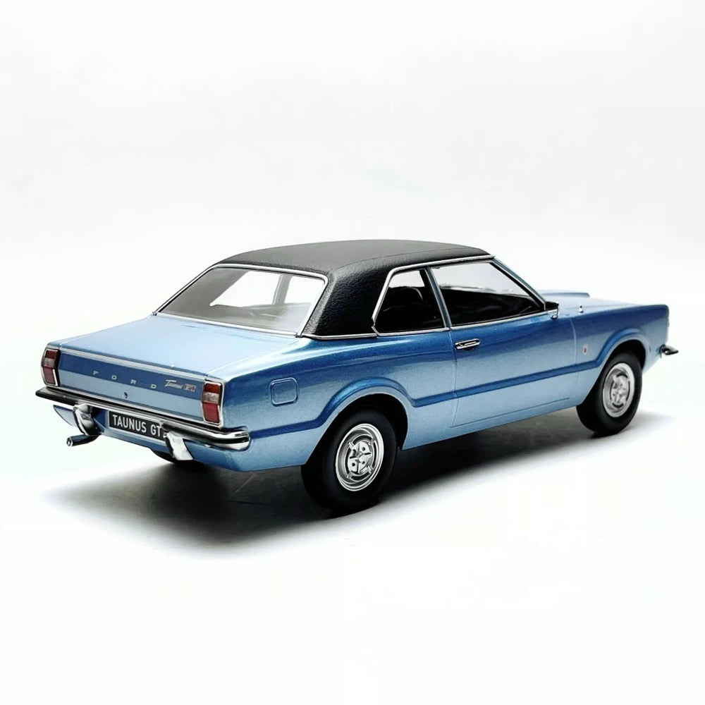 [KK Scale] 1:18 Ford 1971 Taunus GT Blue Model Car Die-Cast