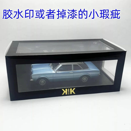 [KK Schaal] 1:18 Ford 1971 Taunus GT blauw modelauto Die-Cast