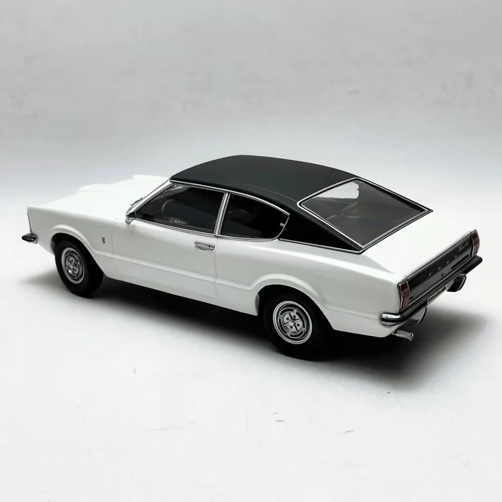 [KK Scale] 1:18 Ford 1971 Taunus GT White Model Car Die-Cast