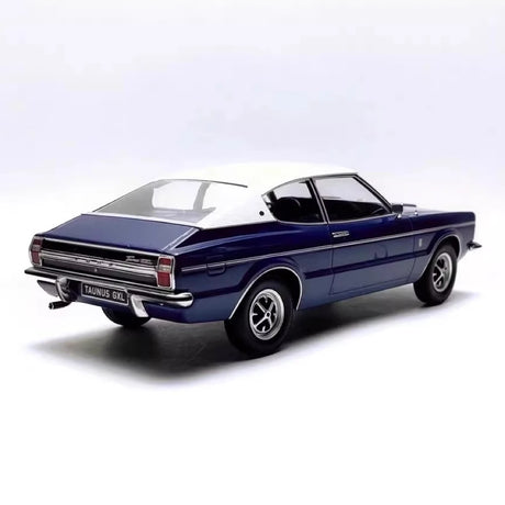 [KK Schaal] 1:18 Ford 1971 Taunus GXL blauw modelauto Die-Cast
