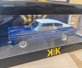 [KK Schaal] 1:18 Ford 1971 Taunus GXL blauw modelauto Die-Cast