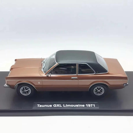 [KK Schaal] 1:18 Ford 1971 Taunus GXL bruin modelauto Die-Cast