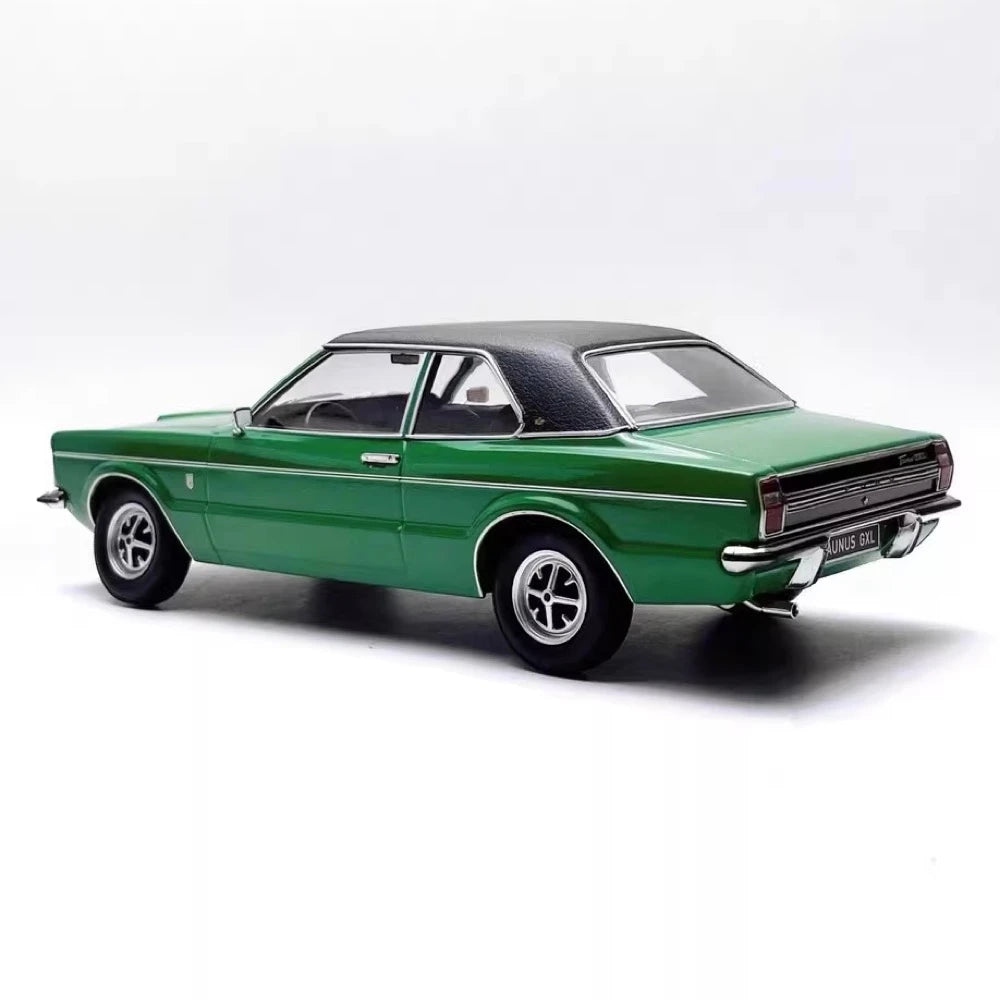 [KK Scale] 1:18 Ford 1971 Taunus GXL Green Model Car Die-Cast