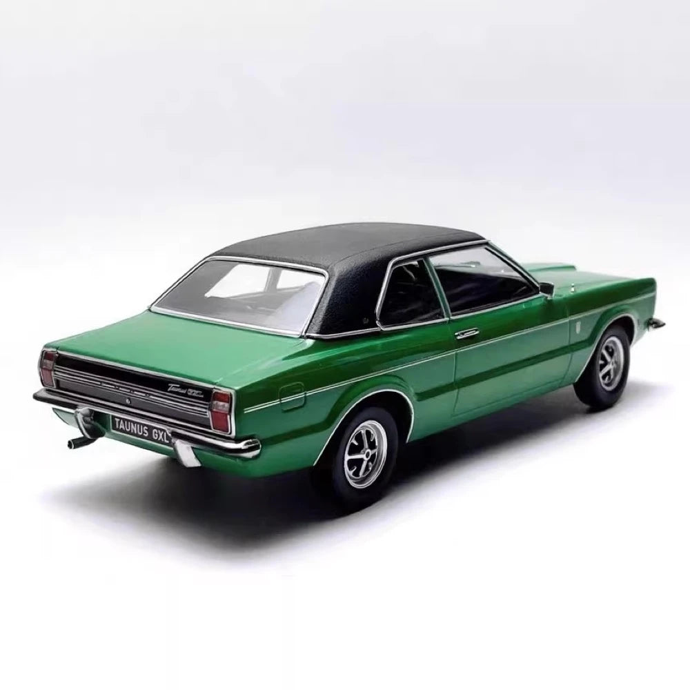 [KK Scale] 1:18 Ford 1971 Taunus GXL Green Model Car Die-Cast