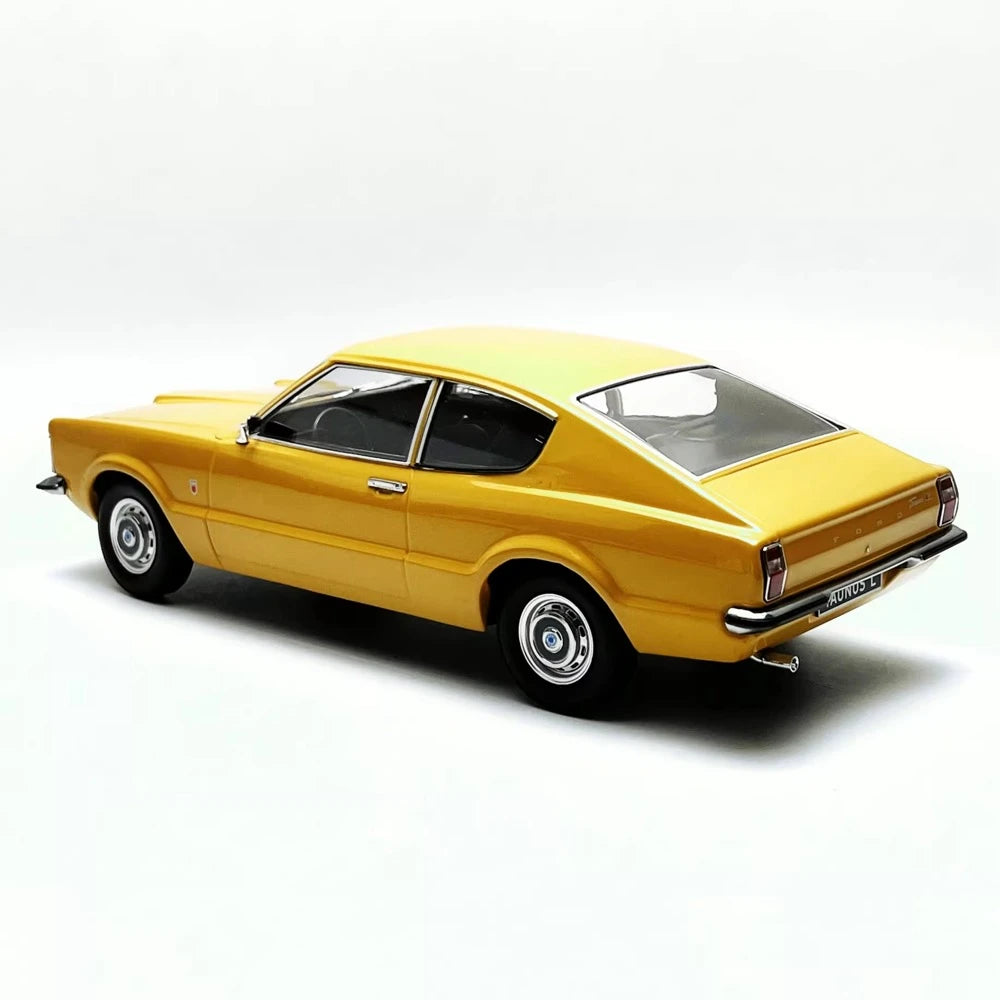 [KK Scale] 1:18 Ford 1971 Taunus L Yellow Model Car Die-Cast