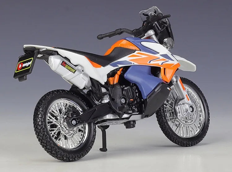 1:18 KTM 2020 790 Adventure R Rally Motorcycle Model