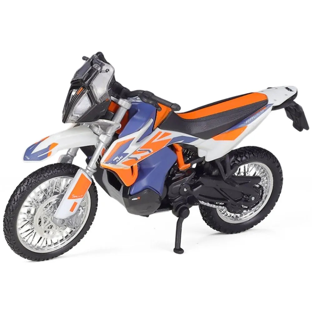 1:18 KTM 2020 790 Adventure R Rally Motorcycle Model