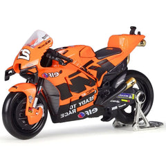 1:18 KTM 2021 RC16 Factory Racing Monster Team Motorcycle Model