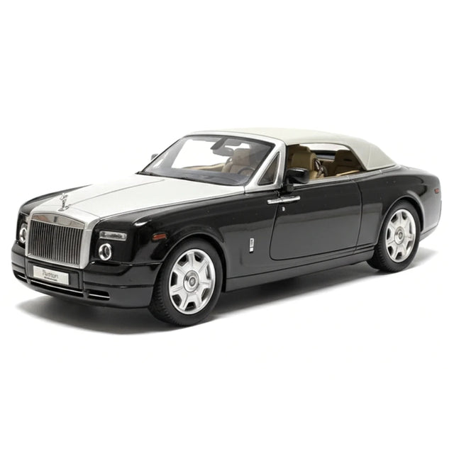 [Kyosho] 1:43 Rolls-Royce 2007 Phantom Drophead Black Model Car Die-Cast