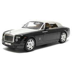 [Kyosho] 1:43 Rolls-Royce 2007 Phantom Drophead Black Model Car Die-Cast